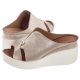 Klapki Venezia Beżowe 50907 Beige - małe zdjęcie