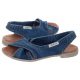 Sandały Venezia Granatowe Jeans 1058-Z38 JEAN - małe zdjęcie