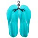 Sandały Crocs Serena Flip W Pool 205468-40M - małe zdjęcie