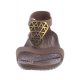 Sandały Crocs Serena Embellish Sandal W Bronze 205601-860 - małe zdjęcie