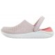 Klapki Crocs Literide Clog Barely Pink/White 204592-6PL - małe zdjęcie