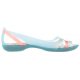 Sandały Crocs Isabella Huarache 2 Flat W Ice Blue/Platinum 204912-4CW - małe zdjęcie