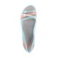 Sandały Crocs Isabella Huarache 2 Flat W Ice Blue/Platinum 204912-4CW - małe zdjęcie