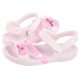 Sandałki Crocs Lina Charm Sandal K Barely Pink 205530-6PI - małe zdjęcie