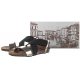 Sandały Venezia Złote/Czarne 665-8550 PW19 - małe zdjęcie