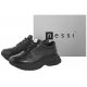 Sneakersy Nessi Czarne 19001 RIO - małe zdjęcie