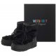 Śniegowce Moon Boot Monaco Low Fur WP 2 Black 24009700001 - małe zdjęcie