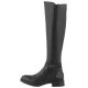 Oficerki Tommy Hilfiger TH Hardware Leather Longboot FW0FW04283 990 Black - małe zdjęcie