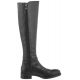 Oficerki Tommy Hilfiger TH Hardware Leather Longboot FW0FW04283 990 Black - małe zdjęcie
