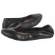 Baleriny Tamaris Czarne 1-22122-24 003 Black Leather - małe zdjęcie