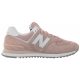 Buty New Balance WL574OAB Różowe - małe zdjęcie