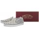 Tenisówki Vans Classic Slip-On (Checkerboard)Silver/Wht VN0A4U38WS31 - małe zdjęcie