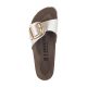 Klapki Birkenstock Madrid Big Buckle Graceful Pearl White 1015279 - małe zdjęcie