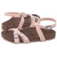 Sandały Birkenstock Blanca BF Brushed Light Rose 1015842 - małe zdjęcie