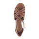 Sandały Tamaris Brązowe 1-28052-34 305 Cognac - małe zdjęcie