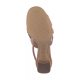 Sandały Tamaris Brązowe 1-28052-34 305 Cognac - małe zdjęcie