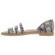 Sandały Crocs Tulum Open Flat W Mushroom/Stucco 206109-15W - małe zdjęcie