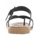 Klapki Crocs Tulum Toe Post Sandal W Black/Tan 206108-00W - małe zdjęcie