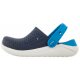 Klapki Crocs Literide Clog K Navy/White 205964-462 - małe zdjęcie