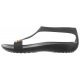 Sandały Crocs Serena Metallic Bar Sandal W Gold/Black 206421-751 - małe zdjęcie