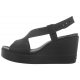 Sandały Crocs Brooklyn High Wedge W Black 206222-060 - małe zdjęcie