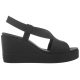 Sandały Crocs Brooklyn High Wedge W Black 206222-060 - małe zdjęcie