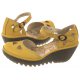 Sandały FLY London Yuna Cupido Bright Yellow P500016152 - małe zdjęcie