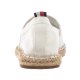 Espadryle Tommy Hilfiger Basic Tommy Flat Espadrille FW0FW04827-YBI Ivory - małe zdjęcie