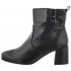 Botki Caprice Czarne 9-25330-25 022 Black Nappa - małe zdjęcie