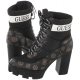 Botki Guess Nashia Black/Brown FL8NAS FAL10 - małe zdjęcie