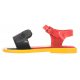 Sandałki Melissa Mar Sandal + Mickey 33234/53218 Red/Black/Yellow - małe zdjęcie