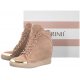 Sneakersy Carinii Beżowe B7083-O17-000-000-B88 - małe zdjęcie