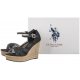 Sandały U.S. Polo Assn. Aylin054 Blk AYLIN4054S1/CY1 - małe zdjęcie