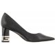 Czółenka Guess Zader Black FL5ZAD LEA08 - małe zdjęcie