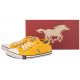 Trampki Mustang Żółte 44C0048 - małe zdjęcie