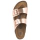 Klapki Birkenstock Arizona BS Soft Footbed Metallic Copper 0952093 - małe zdjęcie