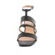 Sandały Guess Malin2 Black FL6ML2 PEL03 - małe zdjęcie