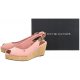 Koturny Tommy Hilfiger Iconic Elba Sling Back Wedge FW0FW04788-TQS Soothing Pink - małe zdjęcie