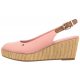 Koturny Tommy Hilfiger Iconic Elba Sling Back Wedge FW0FW04788-TQS Soothing Pink - małe zdjęcie
