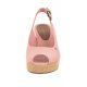 Koturny Tommy Hilfiger Iconic Elba Sling Back Wedge FW0FW04788-TQS Soothing Pink - małe zdjęcie