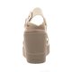 Sandały Crocs Brooklyn High Wedge W Stucco/Mushroom 206222-16T - małe zdjęcie