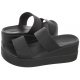 Klapki Crocs Brooklyn Mid Wedge W Black 206219-060 - małe zdjęcie
