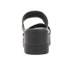 Klapki Crocs Brooklyn Mid Wedge W Black 206219-060 - małe zdjęcie