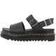 Sandały Dr. Martens Voss Black Hydro Leather 24233001 - małe zdjęcie