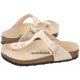 Japonki Birkenstock Gizeh BS Shiny Python Eggshell 1018481 - małe zdjęcie