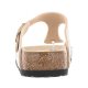 Japonki Birkenstock Gizeh BS Shiny Python Eggshell 1018481 - małe zdjęcie