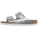 Klapki Birkenstock Arizona BS Soft Footbed Silver 1005961 - małe zdjęcie