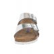 Klapki Birkenstock Arizona BS Soft Footbed Silver 1005961 - małe zdjęcie