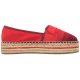 Espadryle Tommy Hilfiger Tommy Gradient Espadrille FW0FW05640-SNE Fireworks - małe zdjęcie