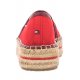 Espadryle Tommy Hilfiger Tommy Gradient Espadrille FW0FW05640-SNE Fireworks - małe zdjęcie